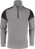 Mikina so štvrťzipom - Printer, farba - anthracite/black, veľkosť - S