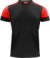 Pánske tričko s vysokou gramážou - Printer, farba - black/red, veľkosť - 5XL