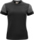 Dámske tričko z ťažkej bavlny - Printer, farba - black/anthracite, veľkosť - XXL