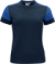 Dámske tričko z ťažkej bavlny - Printer, farba - navy/cobalt, veľkosť - L