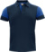 Pánske pique polo tričko z ťažkej bavlny - Printer, farba - navy/cobalt, veľkosť - 3XL