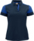 Dámske polo tričko z ťažkej piqué bavlny - Printer, farba - navy/cobalt, veľkosť - L