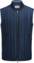 Pánska prešívaná vesta - James Harvest, farba - navy, veľkosť - 4XL