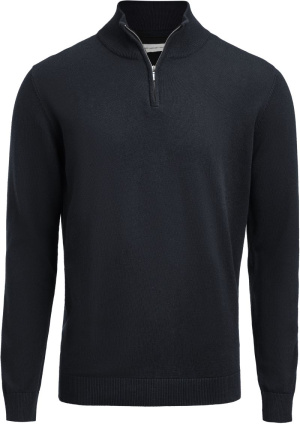 Unisex sveter s 1/4 zipsom