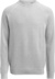 Pánsky pletený sveter "Casual" - James Harvest, farba - grey melange, veľkosť - 4XL