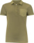 Dámske dvojfarebné piqué polo tričko z hrubej bavlny "Two-Tone" - James Harvest, farba - moss green, veľkosť - XXL