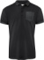 Pánske polo tričko „Two-Tone“ z hrubej piqué bavlny - James Harvest, farba - čierna, veľkosť - S