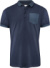 Pánske polo tričko „Two-Tone“ z hrubej piqué bavlny - James Harvest, farba - navy, veľkosť - M