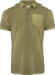 Pánske polo tričko „Two-Tone“ z hrubej piqué bavlny - James Harvest, farba - moss green, veľkosť - M