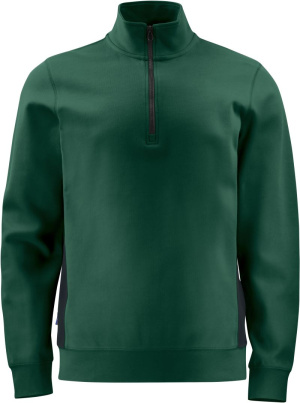 Ťažká pracovná mikina Doubleface so zapínaním na 1/4 zips