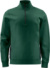 Ťažká pracovná mikina Doubleface so zapínaním na 1/4 zips - Projob, farba - forest green, veľkosť - L