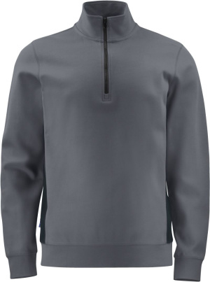Ťažká pracovná mikina Doubleface so zapínaním na 1/4 zips