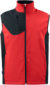 Pracovná softshellová vesta - Projob, farba - red, veľkosť - L