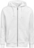 Unisex mikina s kapucňou z hrubej bavlny - Untagged Movement, farba - white, veľkosť - M