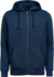Unisex mikina s kapucňou z hrubej bavlny - Untagged Movement, farba - navy, veľkosť - XS