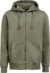 Unisex mikina s kapucňou z hrubej bavlny - Untagged Movement, farba - thyme, veľkosť - S