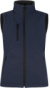 Dámska zateplená softshellová vesta - Clique, farba - dark navy, veľkosť - L
