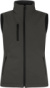 Dámska zateplená softshellová vesta - Clique, farba - dark grey, veľkosť - S