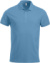 Pánska polokošeľa z ťažkej piké bavlny - Clique, farba - light blue, veľkosť - XXL