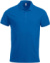 Pánska polokošeľa z ťažkej piké bavlny - Clique, farba - royal blue, veľkosť - 4XL