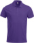 Pánska polokošeľa z ťažkej piké bavlny - Clique, farba - bright lilac, veľkosť - XL