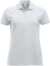 Dámske polo tričko z ťažkej piké bavlny - Clique, farba - white, veľkosť - XL