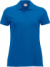 Dámske polo tričko z ťažkej piké bavlny - Clique, farba - royal blue, veľkosť - S