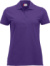 Dámske polo tričko z ťažkej piké bavlny - Clique, farba - bright lilac, veľkosť - XS