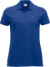 Dámske polo tričko z ťažkej piké bavlny - Clique, farba - deep blue, veľkosť - XXL