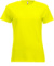 Dámske tričko - Clique, farba - visibility yellow, veľkosť - XL