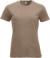 Dámske tričko - Clique, farba - caffe latte, veľkosť - XL