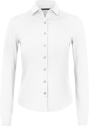 Dámska piké košeľa s dlhým rukávom