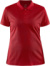 Dámske športové polo tričko - Craft, farba - bright red, veľkosť - M