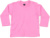 Detské tričko s dlhým rukávom - BabyBugz, farba - bubble gum pink, veľkosť - 6-12