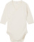 Detské zavinovacie body s dlhým rukávom - BabyBugz, farba - natural, veľkosť - 6-12