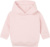 Detská mikina s kapucňou - BabyBugz, farba - soft pink, veľkosť - 18-24