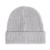 Pletená rebrovaná čiapka - Pure Waste, farba - melange grey, veľkosť - Onesize