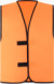 Výstražná vesta - Korntex, farba - orange, veľkosť - M