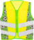Detská bezpečnostná vesta - Korntex, farba - hi vis yellow/football, veľkosť - XXS