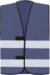 Funkčná vesta - Korntex, farba - navy, veľkosť - 5XL