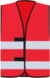 Funkčná vesta - Korntex, farba - red, veľkosť - XXL