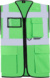 Multifunkčná vesta - Korntex, farba - neon green, veľkosť - XL