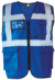 Multifunkčná vesta - Korntex, farba - royal blue, veľkosť - 5XL