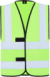 Vesta so štyrmi reflexnými pruhmi - Korntex, farba - lime green, veľkosť - XL