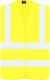 Vesta so štyrmi reflexnými pruhmi - Korntex, farba - yellow, veľkosť - XXL