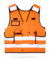Multifunkčná vesta "Tactical" - Korntex, farba - hi vis orange, veľkosť - M/XL
