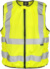 Bezpečnostná vesta pre motocyklistov - Korntex, farba - yellow, veľkosť - 5XL