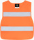 Výstražné pončo s vysokou viditeľnosťou - Korntex, farba - orange, veľkosť - XL