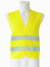 Jednoduchá bezpečnostná vesta - Korntex, farba - yellow, veľkosť - XXL