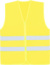 Hi-Vis reflexná sieťovaná vesta - Korntex, farba - hi vis yellow, veľkosť - XXL/3XL